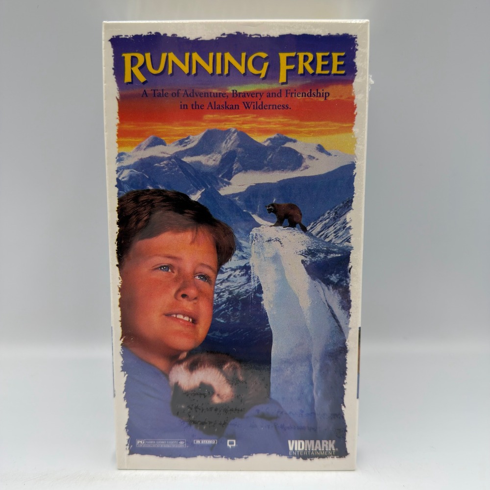 Running Free VHS 1994 Vidmark Entertainment Jesse Montgomery Sythe New Sealed